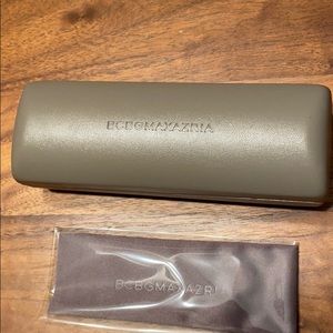 BCBG Maxazria eyeglass case eyeglasses